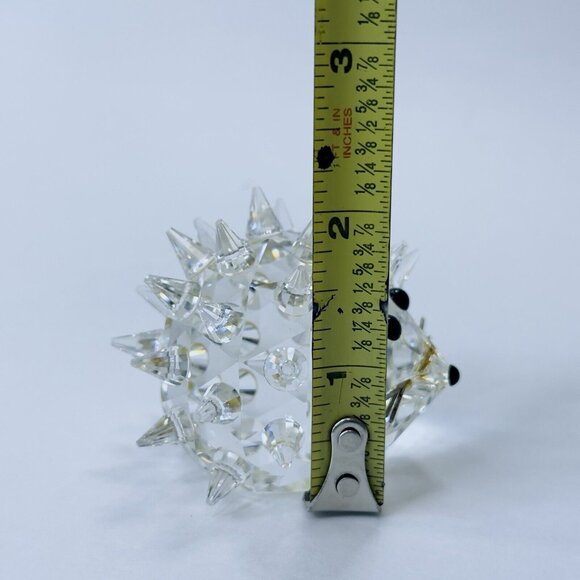 SWAROVSKI Silver Crystal Figurine Hedgehog/Porcupine ART 7630 NR 050 Original Bx - Picture 13 of 14